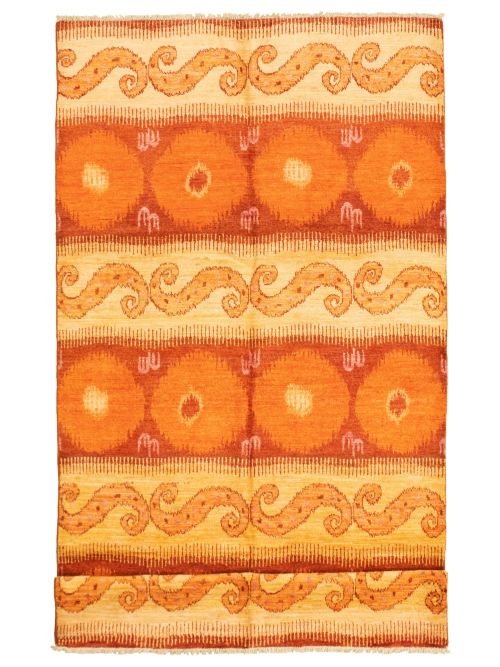 Pakistani Shalimar 5'10" x 11'10" Hand-knotted Wool Rug 