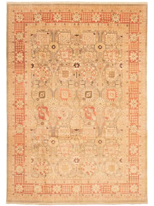 Pakistani Pako Persian 18 Of 20 9'9" x 13'9" Hand-knotted Wool Rug 