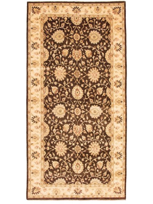Pakistani Peshawar Oushak 8'0" x 16'0" Hand-knotted Wool Rug 