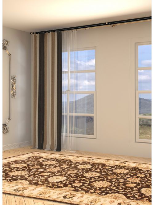 Pakistani Peshawar Oushak 8'0" x 16'0" Hand-knotted Wool Rug 