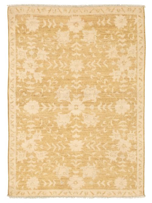 Pakistani 18 Of 20 Pak Finest Oushak 4'2" x 5'9" Hand-knotted Wool Rug 