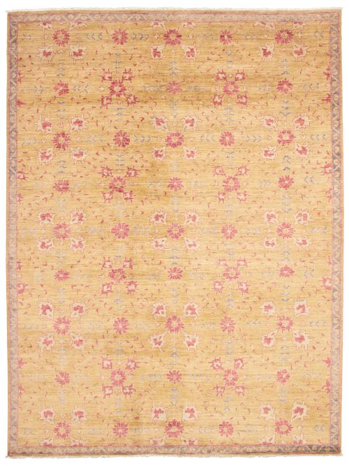 Pakistani 18 Of 20 Pak Finest Oushak 9'2" x 11'8" Hand-knotted Wool Rug 