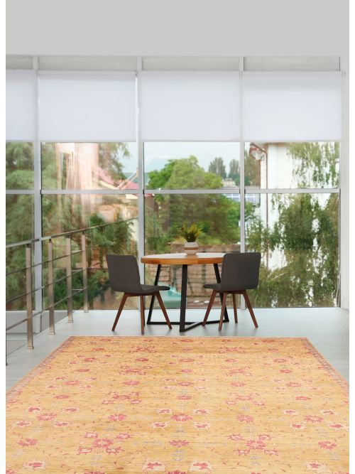 Pakistani 18 Of 20 Pak Finest Oushak 8'0" x 9'7" Hand-knotted Wool Rug 