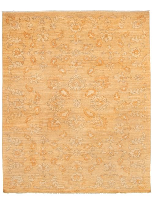 Pakistani 18 Of 20 Pak Finest Oushak 8'2" x 10'10" Hand-knotted Wool Rug 