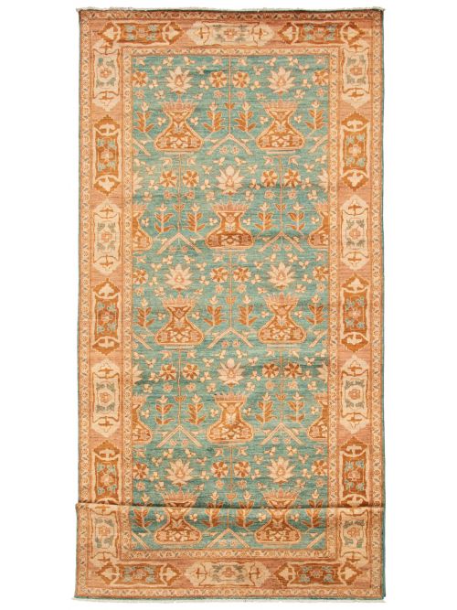 Pakistani 18 Of 20 Pak Finest Oushak 6'0" x 15'9" Hand-knotted Wool Rug 