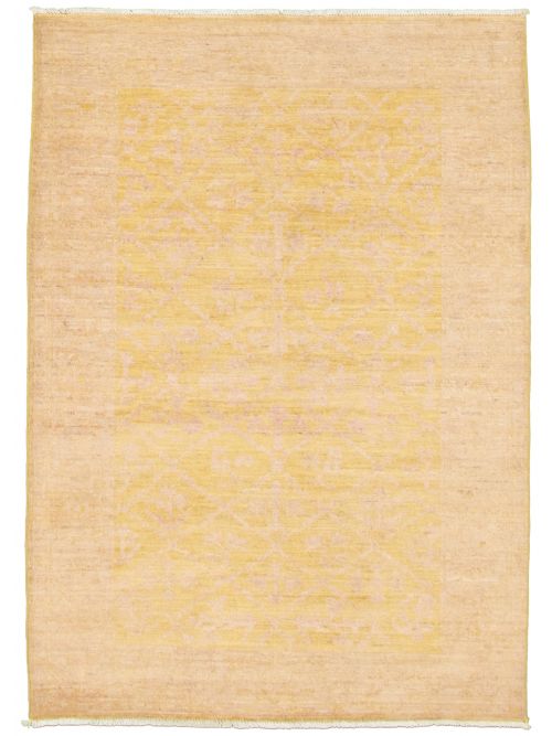 Pakistani 18 Of 20 Pak Finest Oushak 4'3" x 6'2" Hand-knotted Wool Rug 