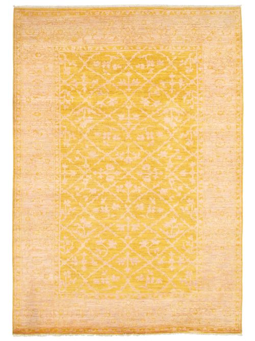 Pakistani 18 Of 20 Pak Finest Oushak 6'4" x 8'11" Hand-knotted Wool Rug 