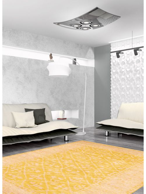 Pakistani 18 Of 20 Pak Finest Oushak 6'4" x 8'11" Hand-knotted Wool Rug 