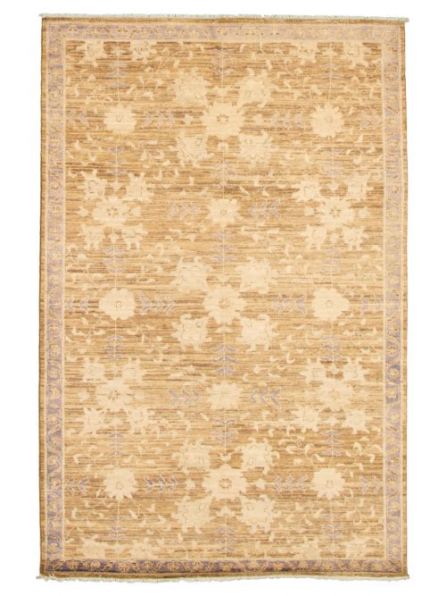 Pakistani 18 Of 20 Pak Finest Oushak 5'3" x 7'10" Hand-knotted Wool Rug 