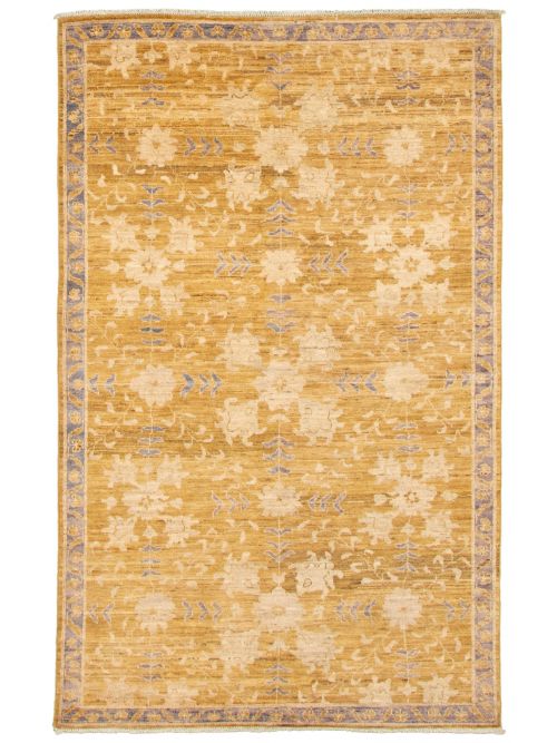 Pakistani 18 Of 20 Pak Finest Oushak 4'10" x 7'11" Hand-knotted Wool Rug 