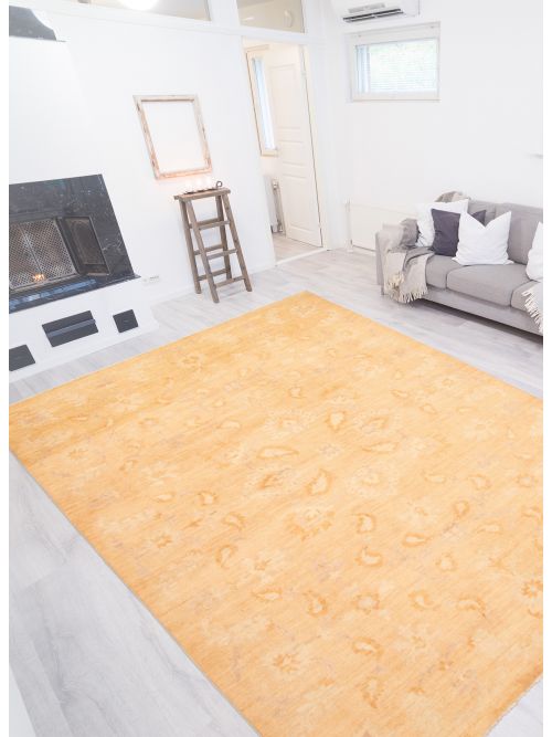 Pakistani 18 Of 20 Pak Finest Oushak 10'2" x 13'8" Hand-knotted Wool Rug 