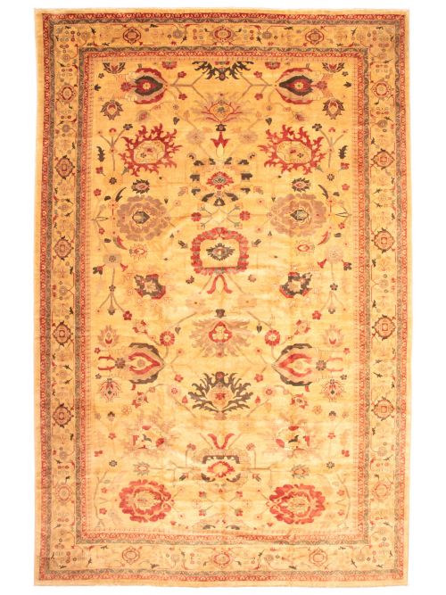 Afghan Chobi Finest 13'1" x 20'5" Hand-knotted Wool Rug 