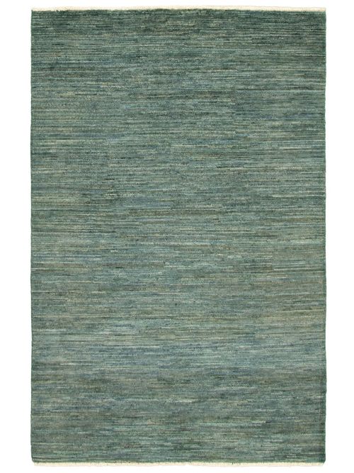 Pakistani Pak Finest Gabbeh 4'11" x 7'6" Hand-knotted Wool Rug 
