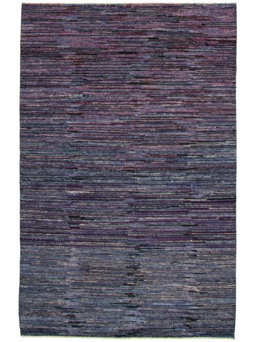 Pakistani Pak Finest Gabbeh 4'1" x 6'2" Hand-knotted Wool Rug 