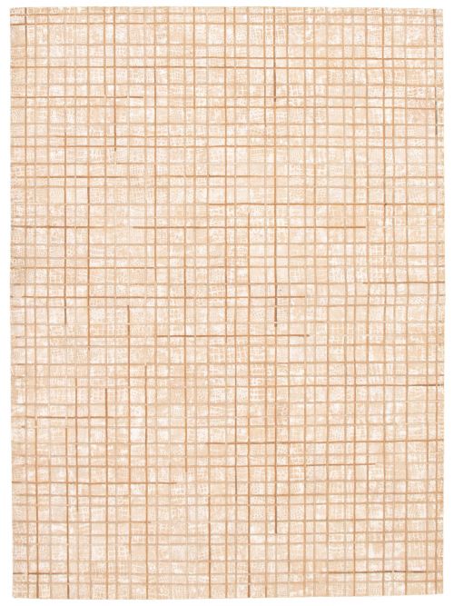 Argentina Cowhide Patchwork 5'5" x 7'4" Handmade Leather Rug 