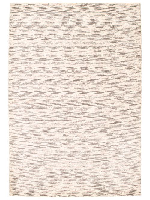Indian Ananda 5'4" x 7'10" Hand Loomed Wool Rug 