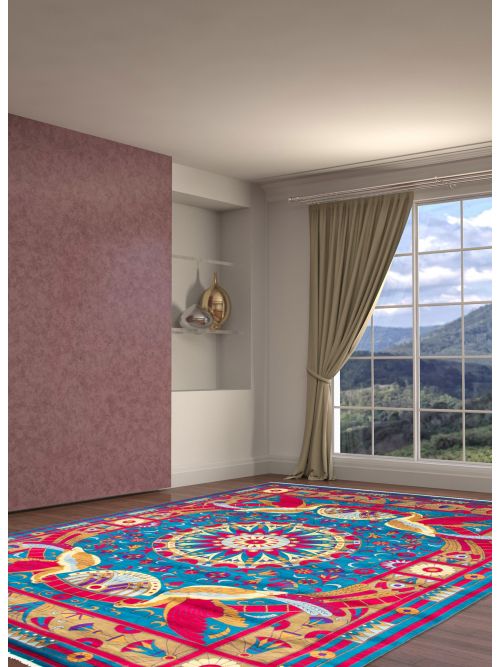 Tapis shalimar  9'0" x 12'2" en laine