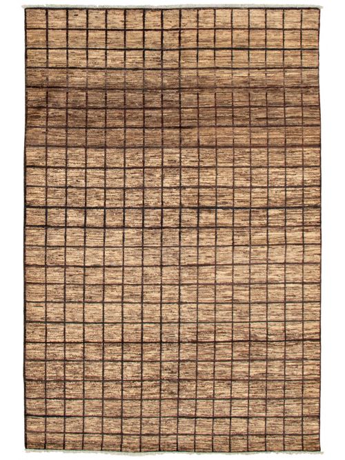 Pakistani Peshawar Ziegler 5'10" x 8'7" Hand-knotted Wool Rug 