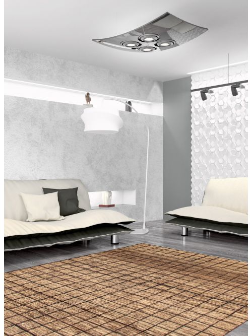 Pakistani Peshawar Ziegler 5'10" x 8'7" Hand-knotted Wool Rug 