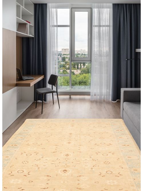 Pakistani Pako Persian 18 Of 20 6'0" x 15'7" Hand-knotted Wool Rug 