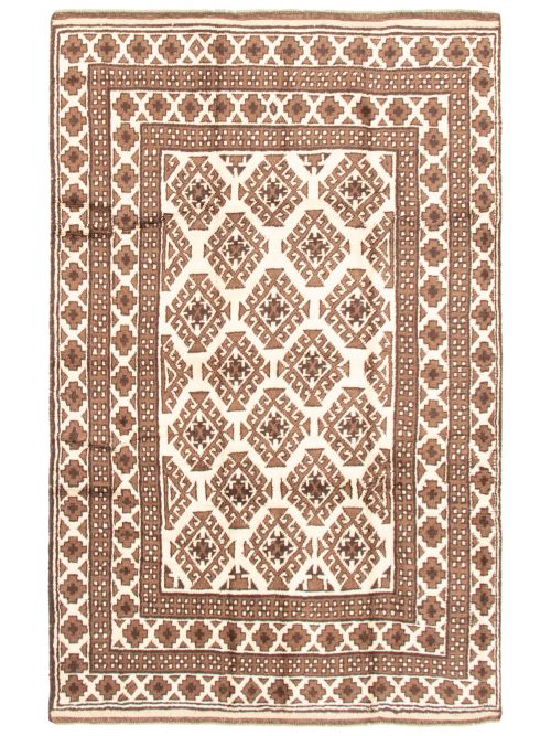 Afghan Akhjah 5'11" x 8'9" Hand-knotted Wool Rug 
