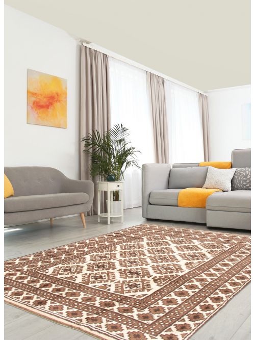 Afghan Akhjah 5'11" x 8'9" Hand-knotted Wool Rug 