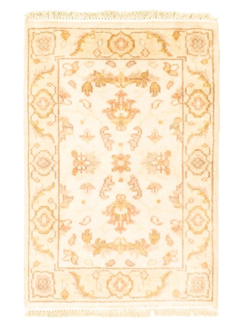 Indian Finest Agra Jaipur 2'0" x 3'0" Hand-knotted Wool Rug 