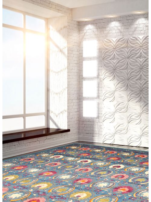Tapis lahore 11'9" x 14'1" en laine