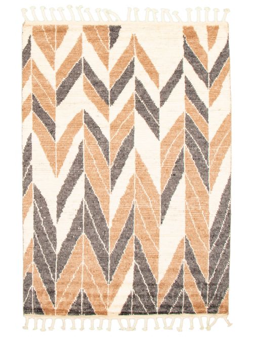 Tapis arlequin 5'8" x 8'0" en laine