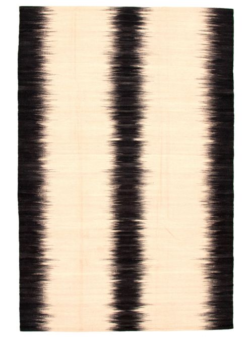 Turkish Ankara FW 6'7" x 9'10" Flat-Weave Wool Kilim 