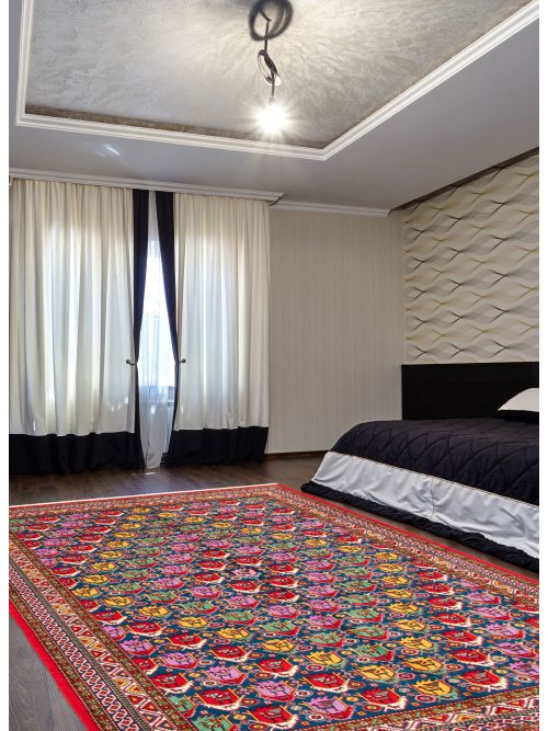 Turkish Kayseri Vintage 6'5" x 10'0" Hand-knotted Wool Rug 