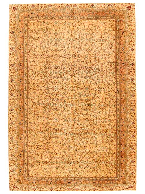 Turkish Kayseri Vintage 6'5" x 9'6" Hand-knotted Wool Rug 