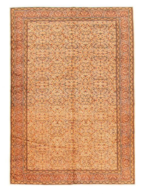 Turkish Kayseri Vintage 6'7" x 9'5" Hand-knotted Wool Rug 