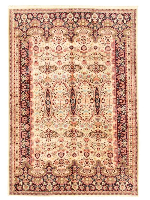 Turkish Kayseri Vintage 6'11" x 10'0" Hand-knotted Wool Rug 