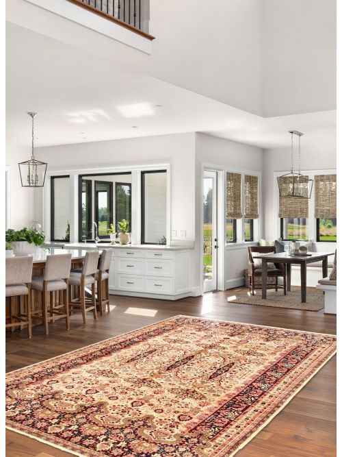Turkish Kayseri Vintage 6'11" x 10'0" Hand-knotted Wool Rug 