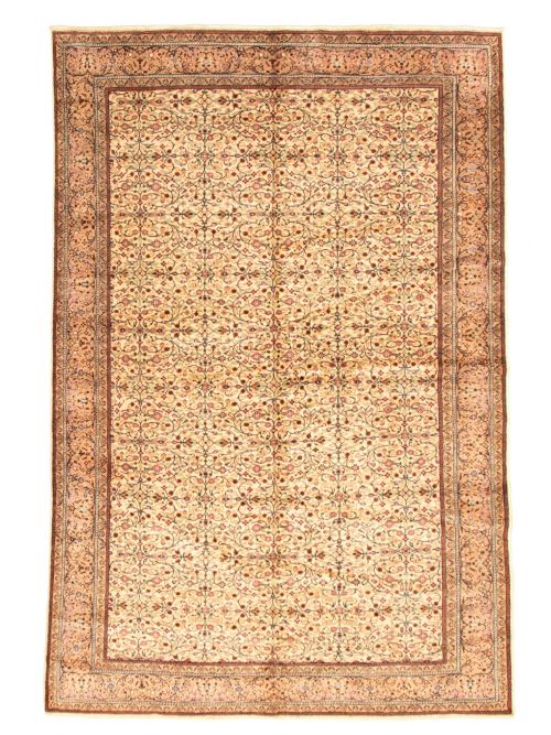 Turkish Kayseri Vintage 6'7" x 9'9" Hand-knotted Wool Rug 