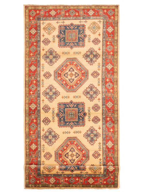 Afghan Finest Ghazni 5'0" x 16'3" Hand-knotted Wool Rug 