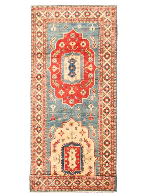 Afghan Finest Ghazni 5'5" x 19'6" Hand-knotted Wool Rug 