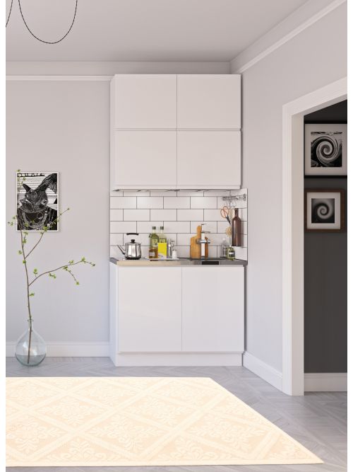 Tapis sienna 5'3" x 7'9" en coton