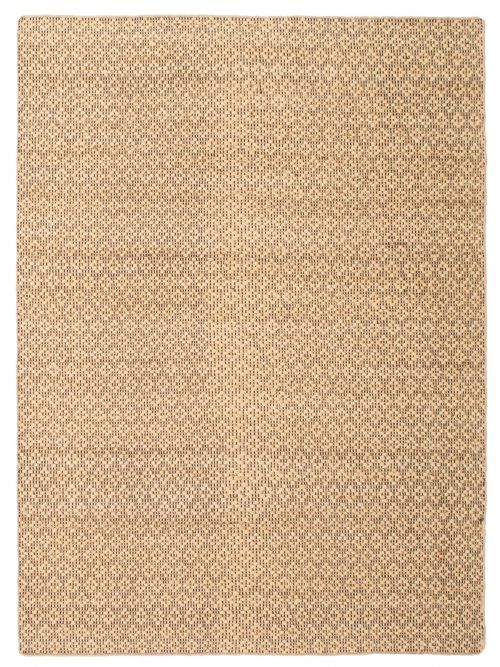 Indian Palas Denizli 5'5" x 7'5" Flat-Weave Jute Kilim 