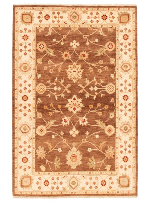 Tapis chobi indien 4'0" x 6'2" en laine