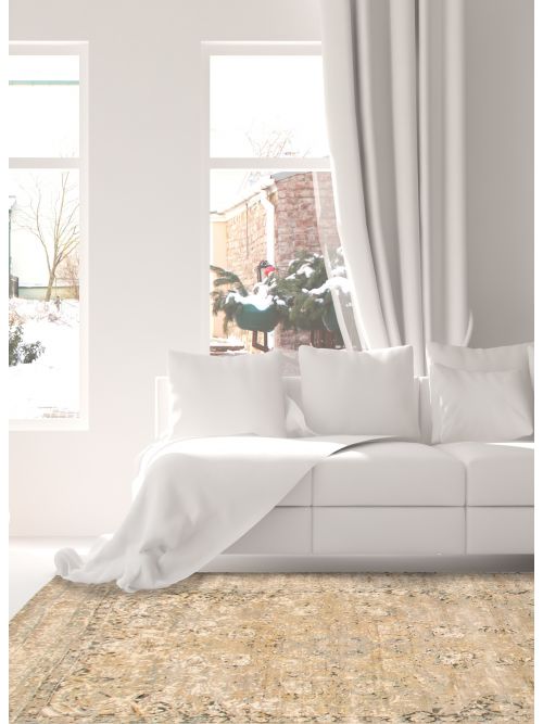Indian Galleria 5'0" x 8'0" Hand Loomed Viscose Rug 
