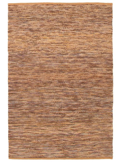 Indian Palas Denizli 5'4" x 7'9" Flat-Weave Jute Kilim 