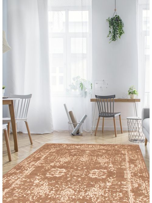 Indian La Seda 5'2" x 7'5" Hand-knotted Silk & Wool Rug 