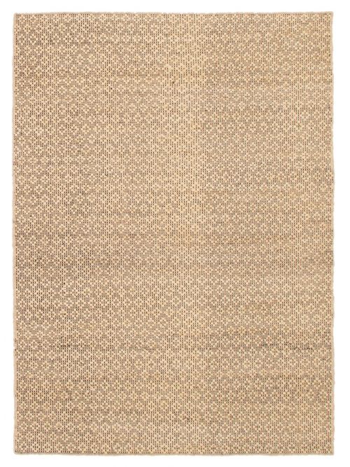 Indian Palas Denizli 5'4" x 7'5" Flat-Weave Jute Kilim 
