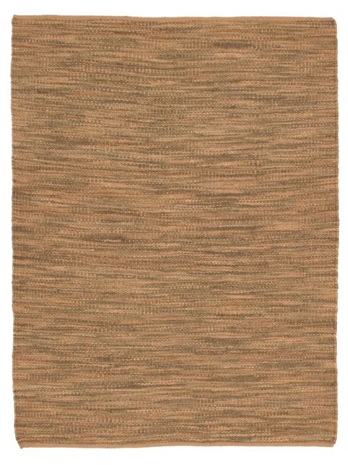 Indian Palas Denizli 5'9" x 7'9" Flat-Weave Jute Kilim 
