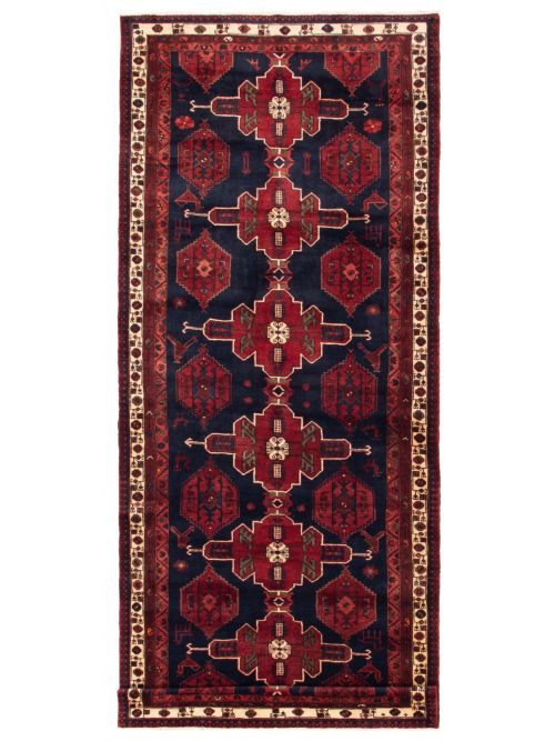 Persian Style 5'3" x 13'1" Hand-knotted Wool Rug 