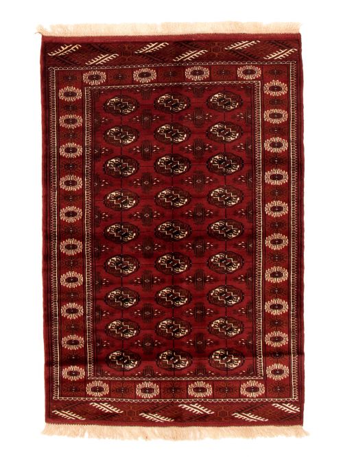 Turkmenistan Turkman 4'0" x 6'0" Hand-knotted Wool Rug 
