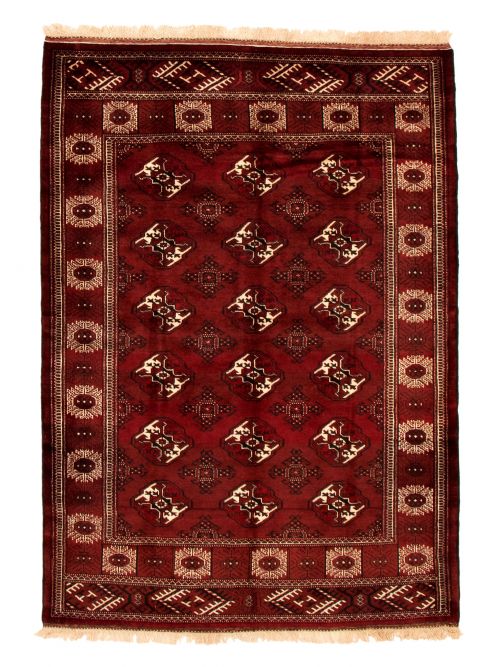 Turkmenistan Turkman 5'3" x 7'2" Hand-knotted Wool Rug 