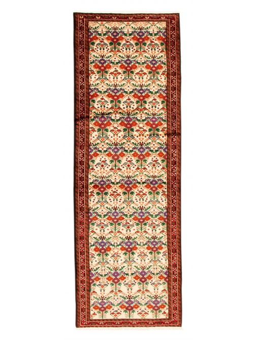 Persian Style 2'9" x 9'2" Hand-knotted Wool Rug 
